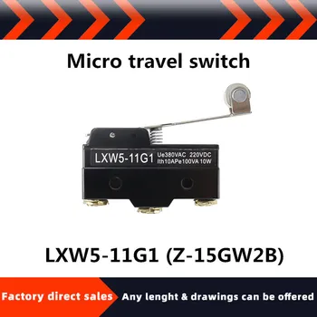 Ventas directas de la fábrica LXW5-11G1 micro interruptor interruptor de viajes con una larga rueda de interruptor de límite (Z-15GW2B)