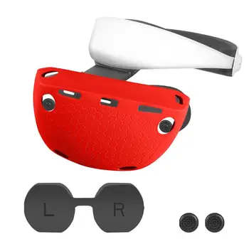 VR Headset Cubierta Protectora de Accesorios Para PSVR2 de Silicona VR Cara Almohadilla de Absorción de Choque Anti-Arañazos a prueba de Polvo Impermeable